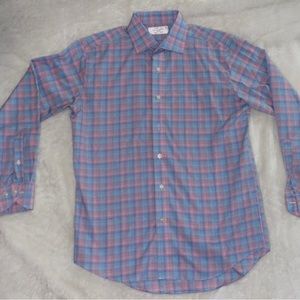 Plaid Lorenzo Uomo Button Up Long Sleeve Shirt For Men